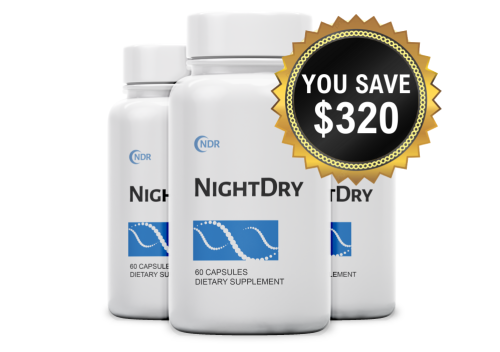 Night Dry - 3 month supply