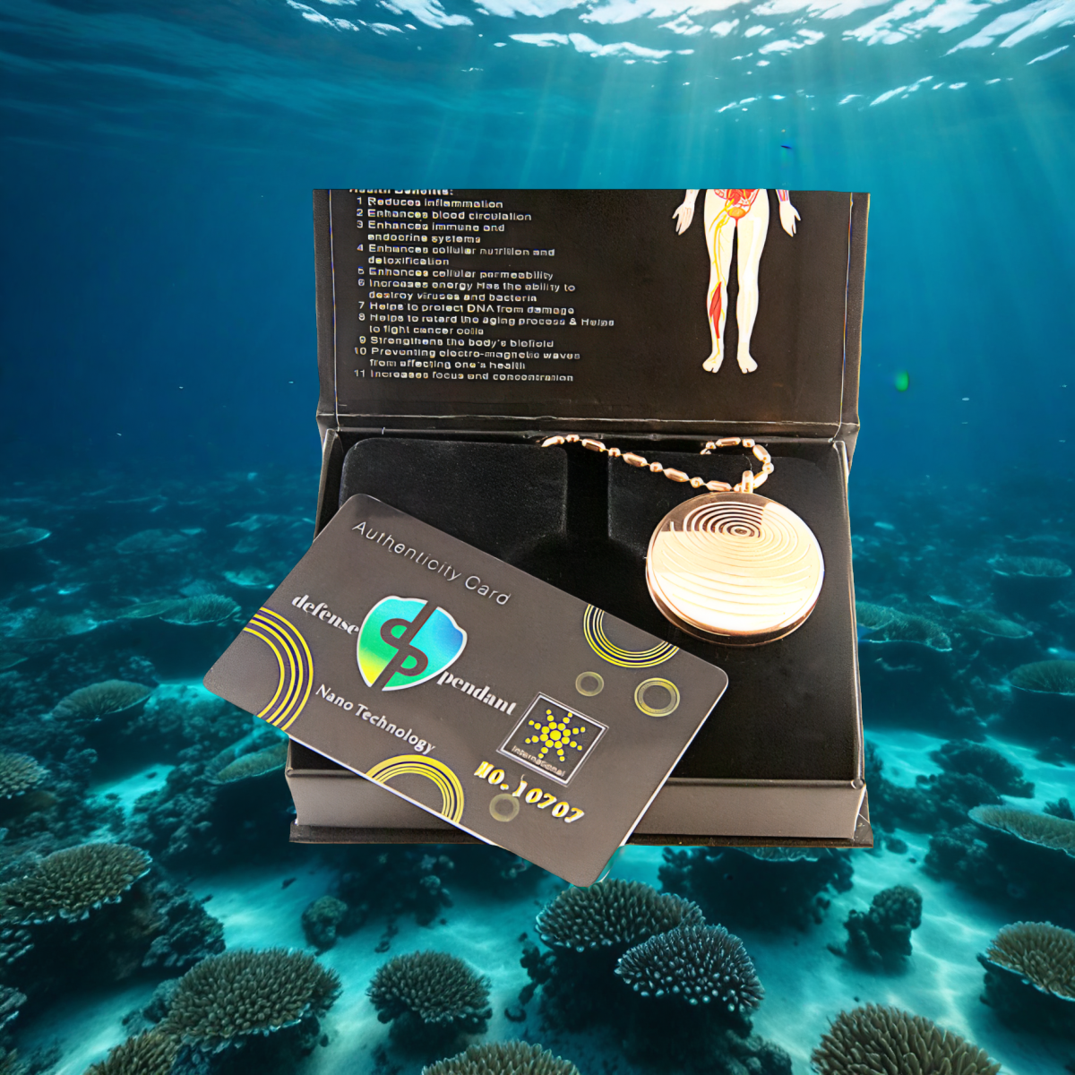 EMF Protection With Defense Pendant