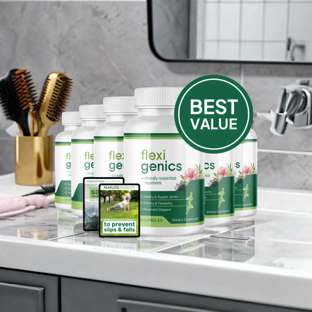 Flexigenics - 6 Bottles + 2  Ebooks