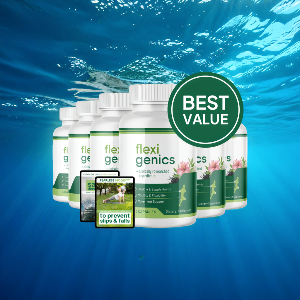Flexigenics - 6 Bottles + 2  Ebooks