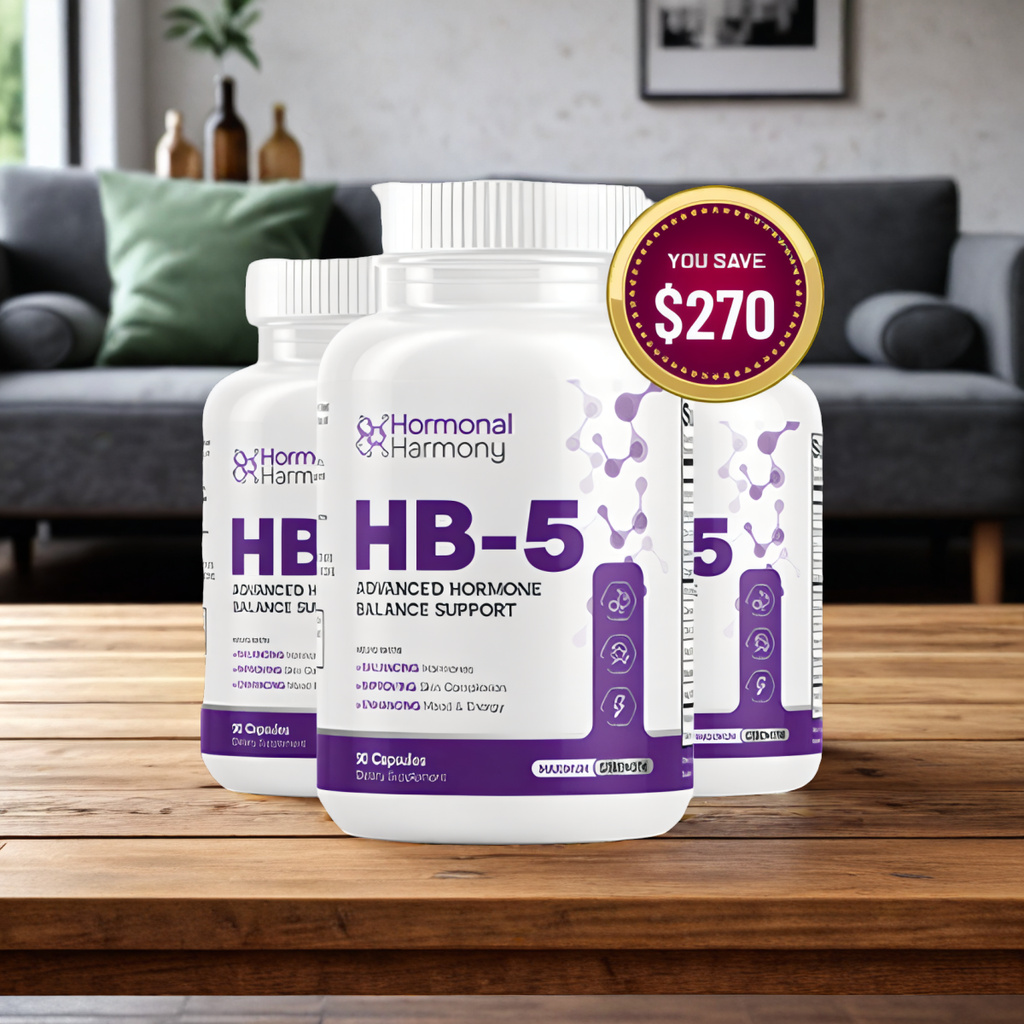 HB-5 (Hormonal Balance 5) - 3 month supply