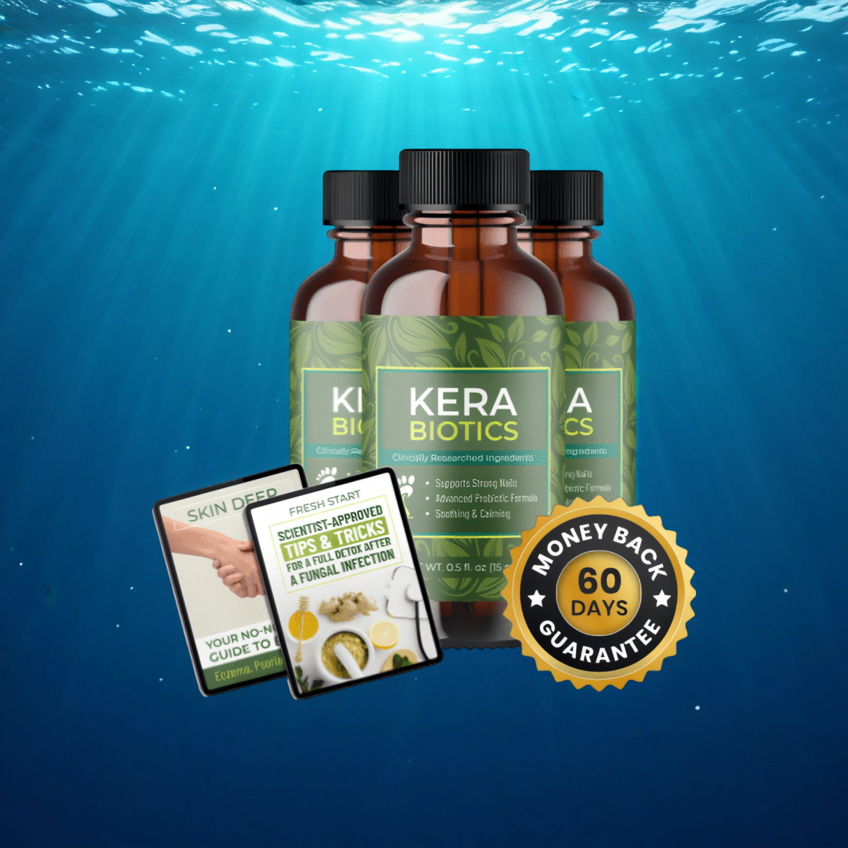 KeraBiotics - 3 Bottles