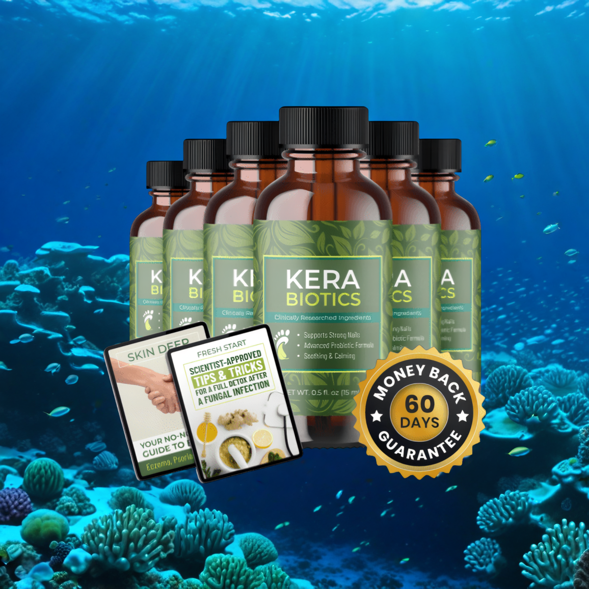 KeraBiotics - 6 Bottles