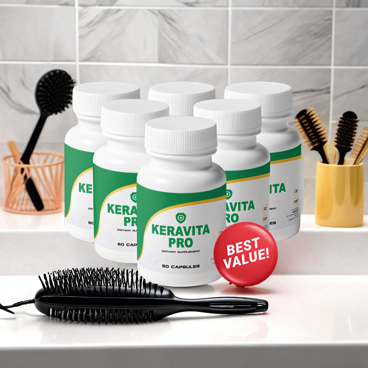 Keravita Pro - 6 Bottles