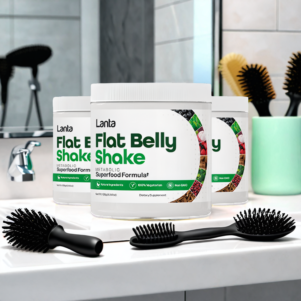 Lanta Flat Belly Shake 90 Day Supply