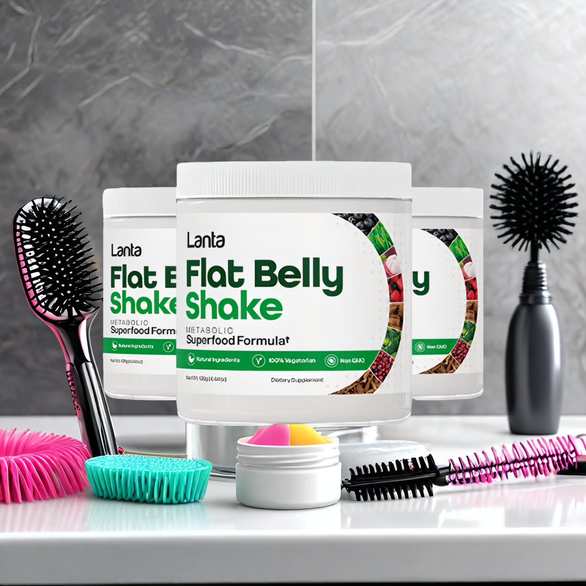 Lanta Flat Belly Shake 90 Day Supply