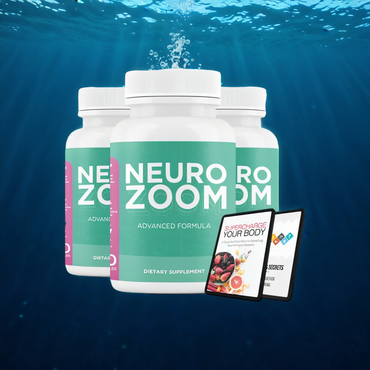 NeuroZoom - 90 Days Supply + 2 Bonus eBooks