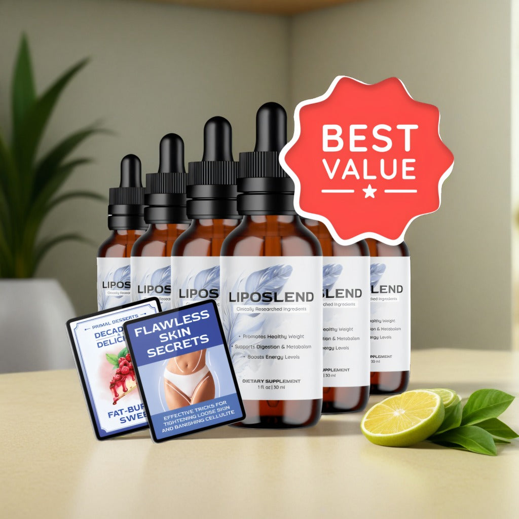 LipoSlend - 6 Bottles + 2  Ebooks