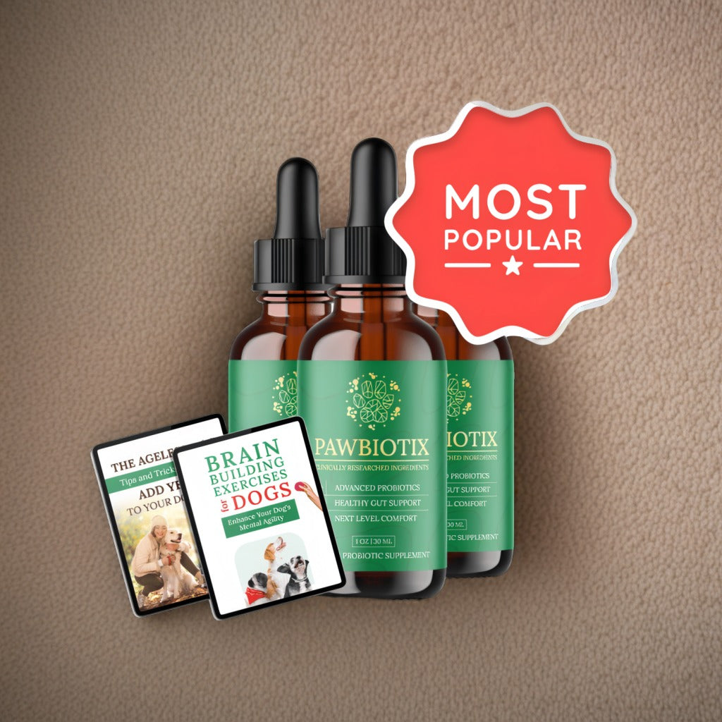 Pawbiotix - 3 Bottles + 2  Ebooks