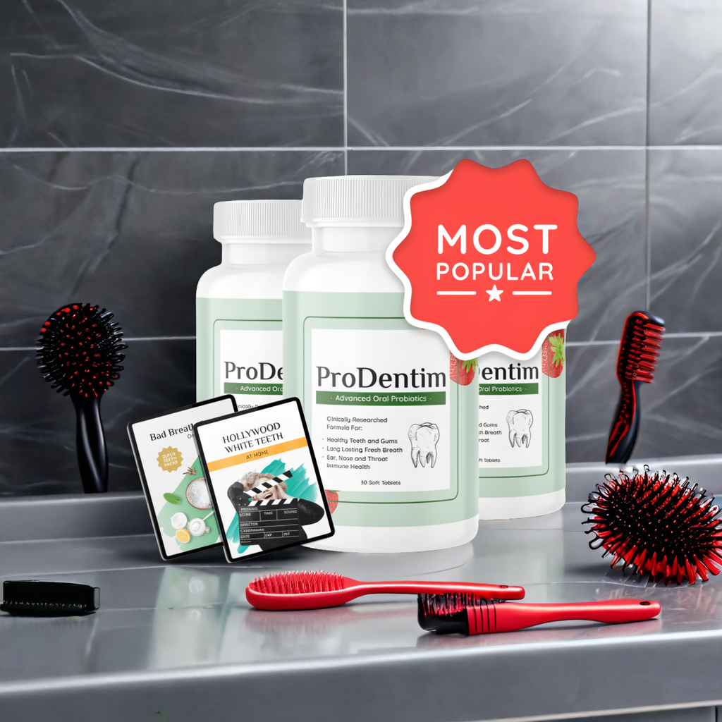 ProDentim - 3 Bottles + 2  Ebooks